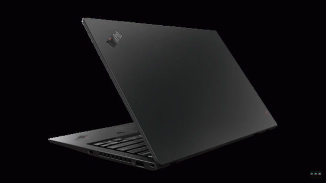 ThinkPad X1 Carbon 6th generation. Забележете включеното лого  the lid.